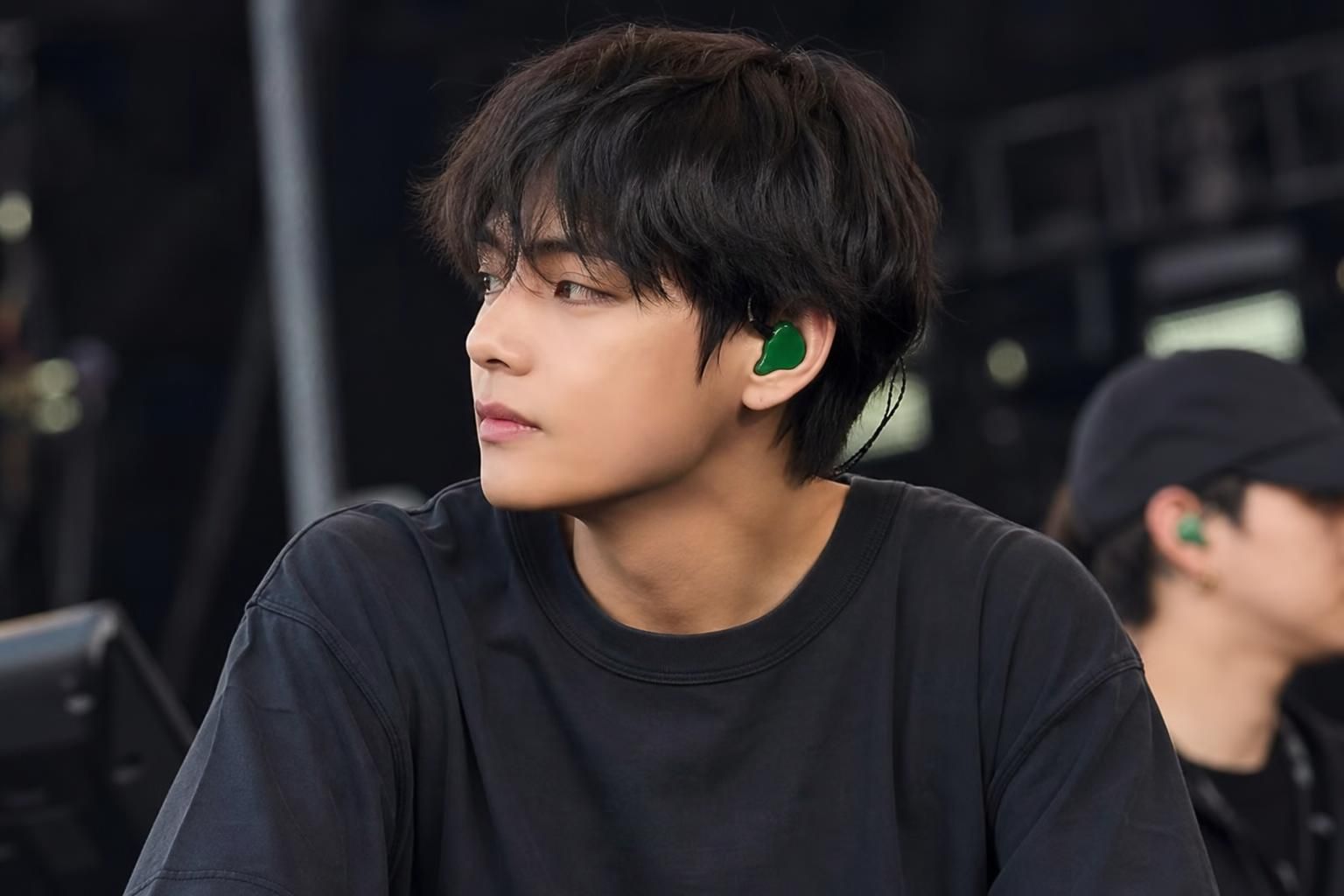 BTS V hair Image showing the article's key context - In footage from rehearsal, V’s hair appears trimmed shorter than fans ha...