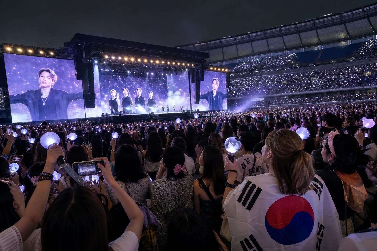 BTS concert crowd Image showing the article's key context - Recent reporting points to a tight feedback loop: major performan...