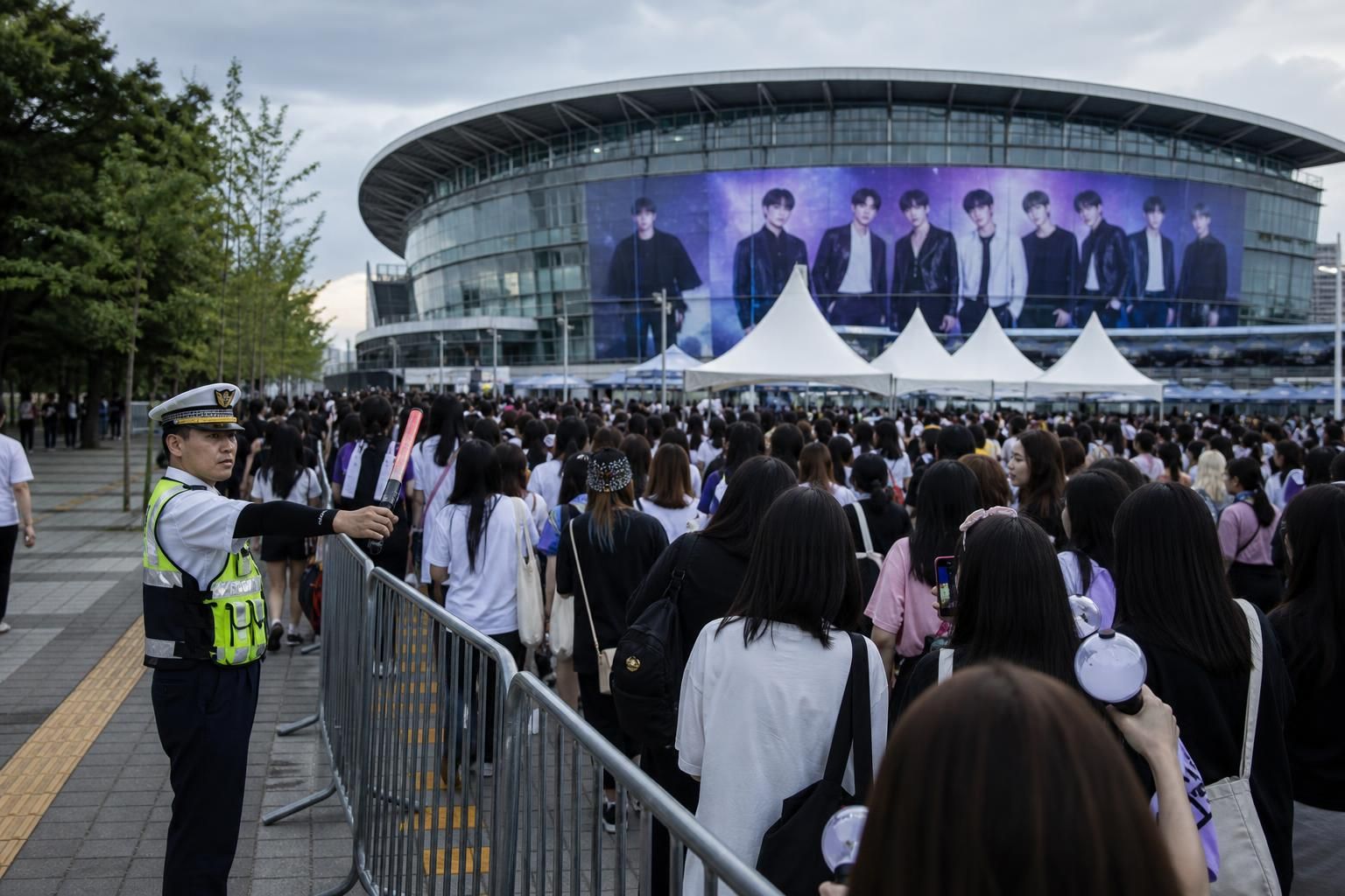 BTS concert Image showing the article's key context - According to coverage by Korean news outlets focusing on the BTS-relate...