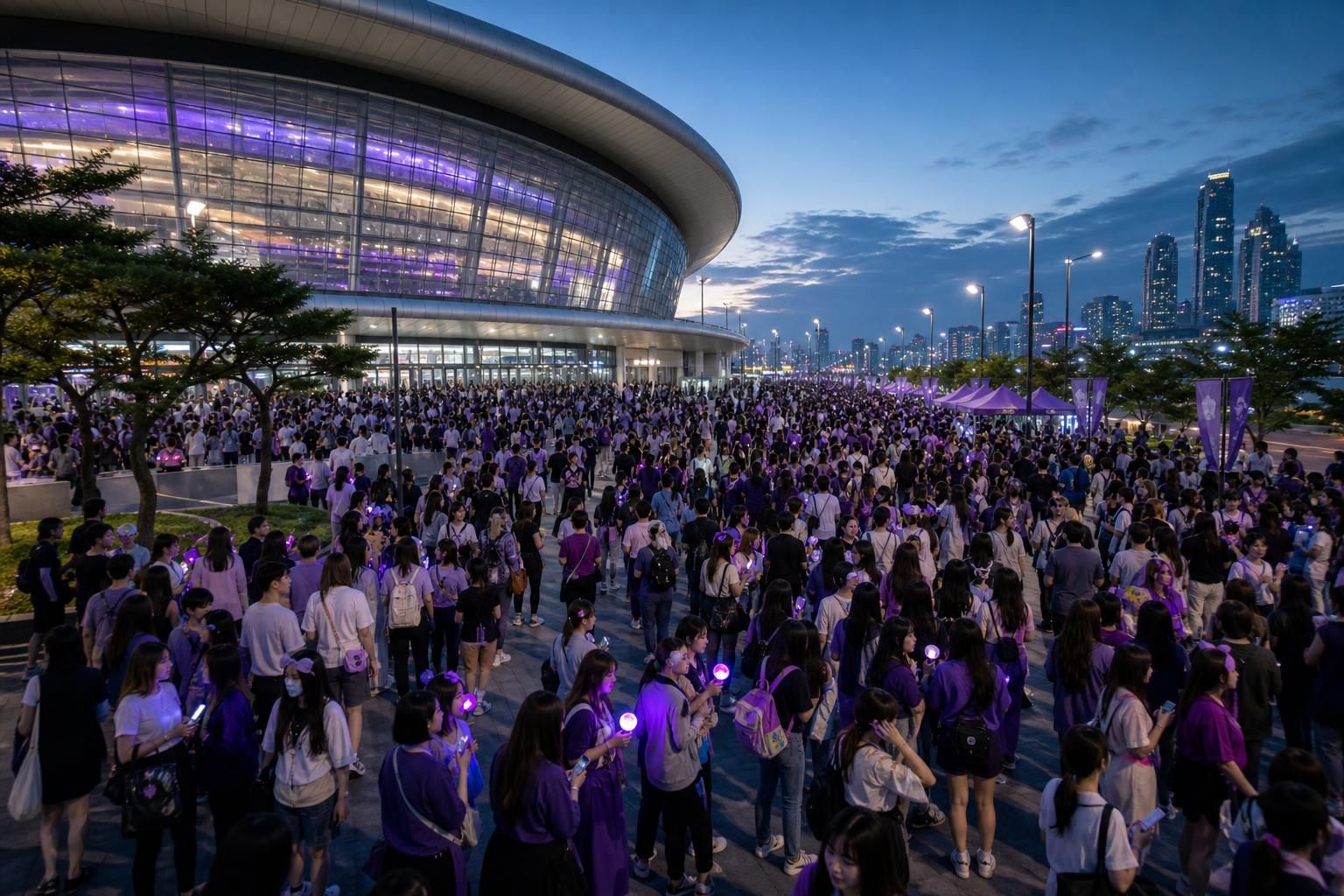 BTS concert Image explaining the article's impact and background - Local reporting also captured the cultural and visual scal...