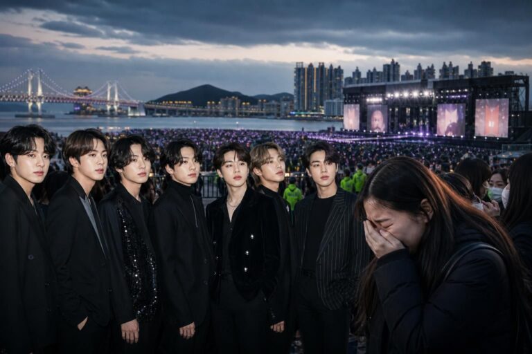 Busan concert featured image - BTS’ Busan “ARIRANG” Concert Delayed Over Entry and Gift-System Failures, Prompting Official A...