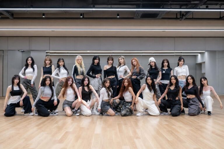kpop dance practice featured image - HYBE Releases “ICONIC BY MISTAKE” Dance Practice Video Featuring LE SSERAFIM, ILLIT and...