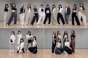 k-pop dance practice featured image - LE SSERAFIM, ILLIT, and KATSEYE Reveal Dance Practice for “ICONIC BY MISTAKE” Collabora...
