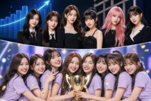girl group rankings featured image - IVE Tops June Girl Group Brand-Reputation Rankings, as I.O.I Wins First “Music Core” Tro...