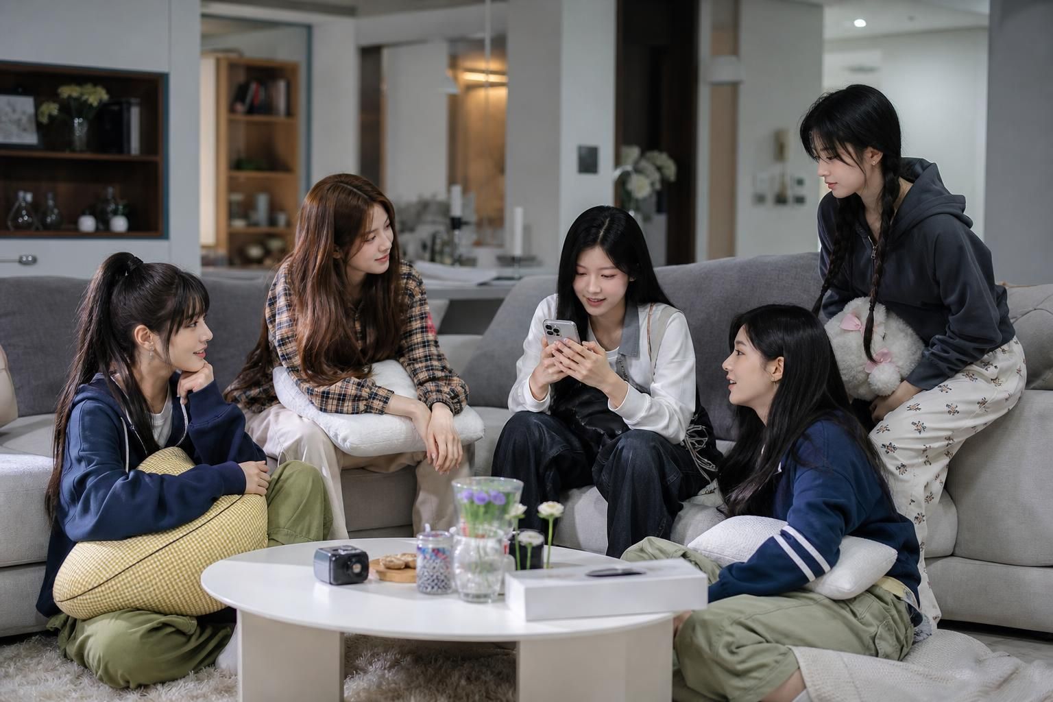 ILLIT dorm Image explaining the article's impact and background - In another segment, Wonhee calls her dad to ask whether she...