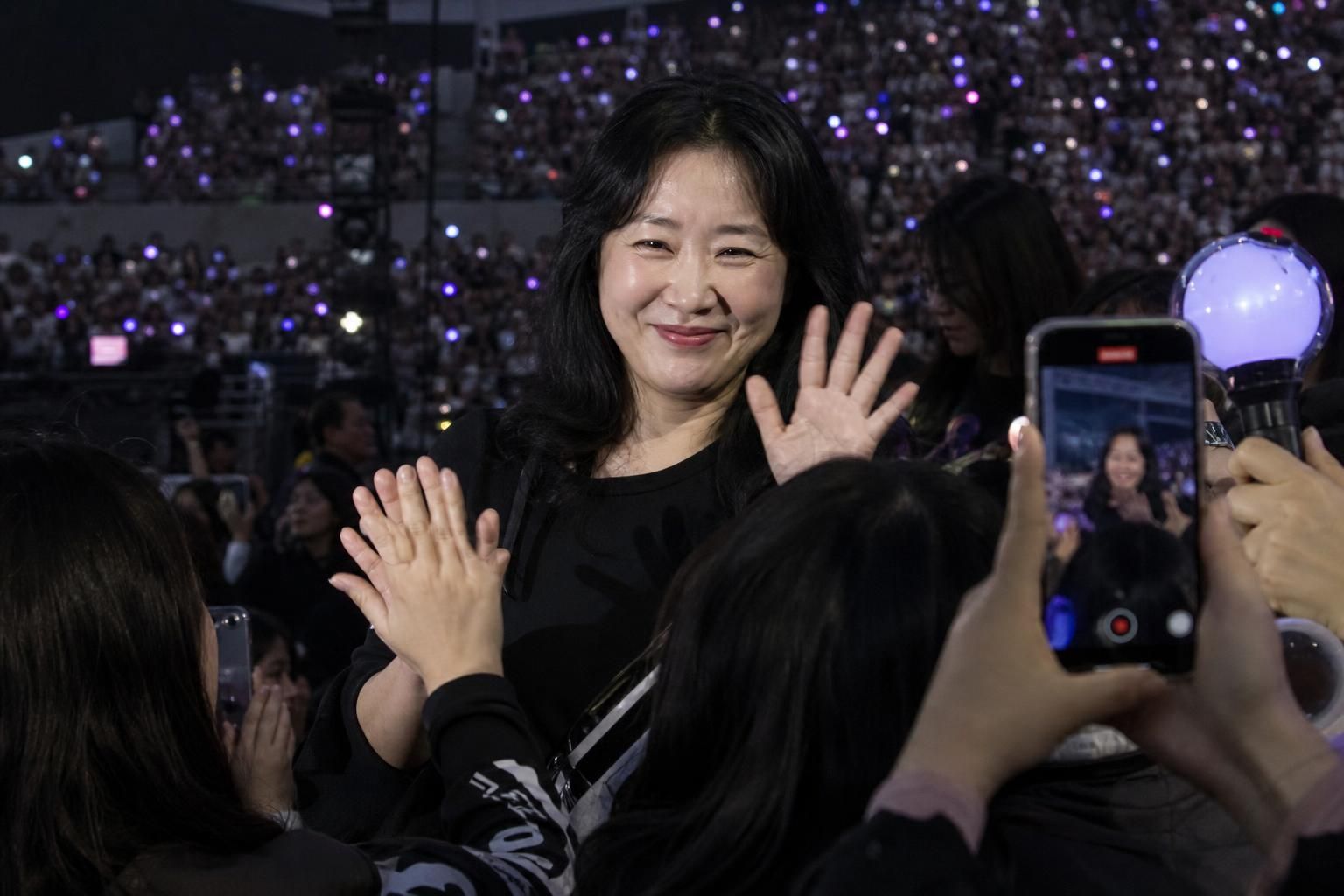BTS concert Image showing the article's key context - In the viral posts, fans highlighted what they perceived as a friendly...