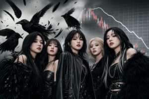 i-dle Crow featured image - i-dle’s “Crow” Signals a Risky Turn Toward Glam-Rock Edge as Chart Power Appears to Weaken