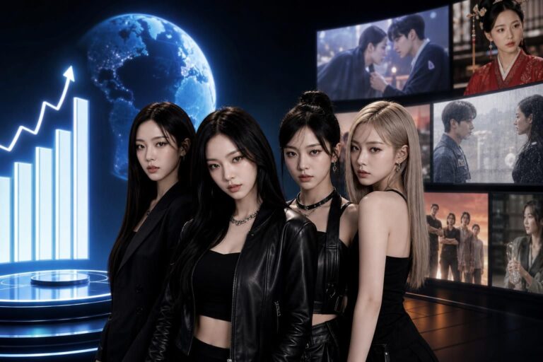 Billboard chart featured image - aespa’s “LEMONADE” Tops Billboard’s World Albums Chart as K-Pop Buzz Turns Toward Netflix an...